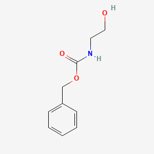 Estructura - 2-(Benzyloxycarbonylamino)-1-ethanol, >97.0%(GC)